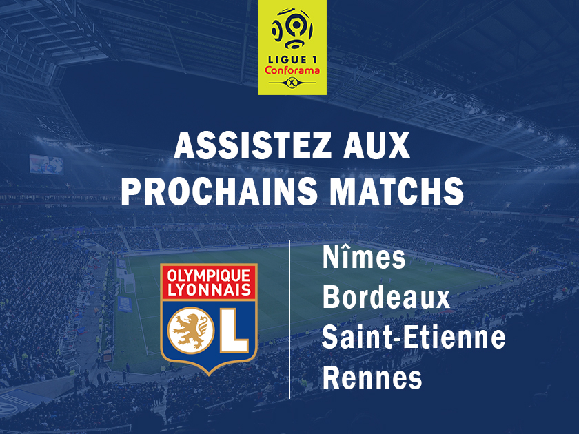 Prochaine rencontre ligue 1